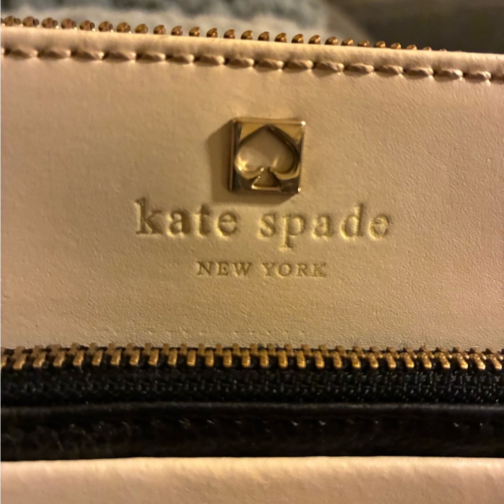 Kate Spade Black and Cream Clutch - Picture 3 of 6